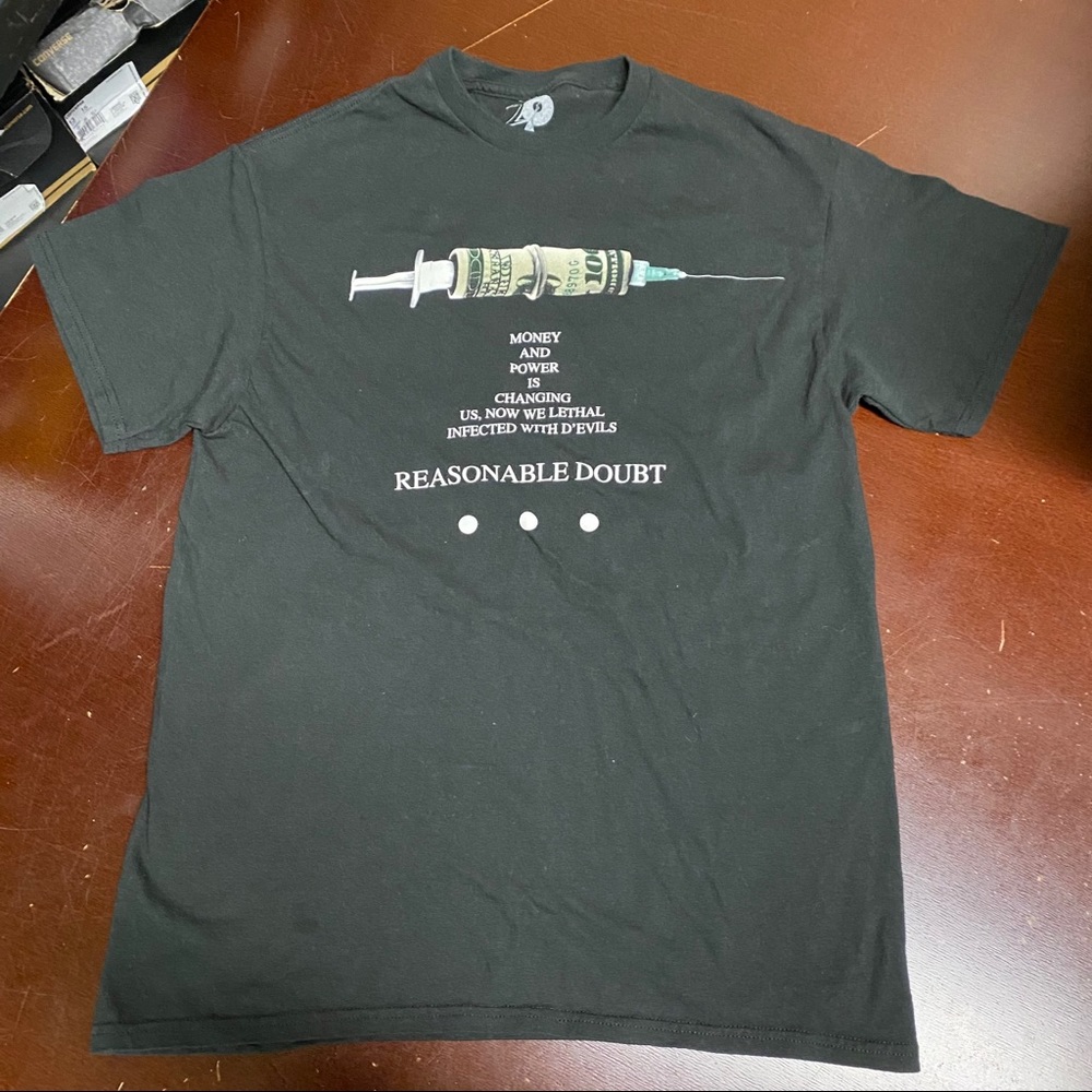 Jay Z reasonable doubt 20th anniversary Tshirt